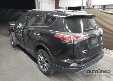 2017 Toyota Rav4 Hybrid Limited из США, поврежденный, VIN JTMDJREV2HD136626